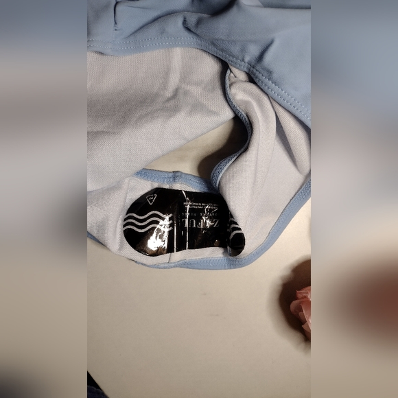 🆕 Zaful blue high rise bikini set - Picture 9 of 9